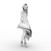 街舞区MM-角色人体-角色-VR/AR模型-3D城