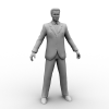 男人-角色人体-男人-VR/AR模型-3D城