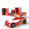 赛车风格儿童卧室-家居-桌椅-VR/AR模型-3D城