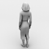 金刚女主角-角色人体-女人-VR/AR模型-3D城