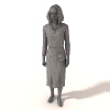 金刚女主角-角色人体-女人-VR/AR模型-3D城