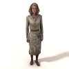 金刚女主角-角色人体-女人-VR/AR模型-3D城