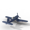 飞机模型-飞机-军事飞机-VR/AR模型-3D城
