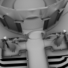 拉巴哈基亚神殿-建筑-科幻-VR/AR模型-3D城