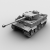 Panzerkampfwagen VI Ausf E虎式坦克-汽车-军事汽车-VR/AR模型-3D城