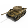 Panzerkampfwagen VI Ausf E虎式坦克-汽车-军事汽车-VR/AR模型-3D城