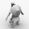 创世西游老头-角色人体-角色-VR/AR模型-3D城