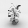 植物-动植物-盆栽-VR/AR模型-3D城