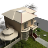 私人别墅-建筑-住宅-VR/AR模型-3D城