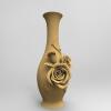 浮雕花瓶-袖珍&收藏-3D打印模型-3D城