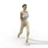 女人-角色人体-女人-VR/AR模型-3D城