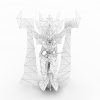 神话OL角色-角色人体-角色-VR/AR模型-3D城