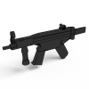 MP-5SD卡通机枪-VR/AR模型-3D城