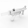 MP-5SD卡通机枪-VR/AR模型-3D城