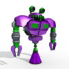 机器螃蟹-角色人体-角色-VR/AR模型-3D城