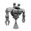 机器螃蟹-角色人体-角色-VR/AR模型-3D城