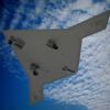 x-47b无人战斗机-飞机-军事飞机-VR/AR模型-3D城