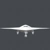 x-47b无人战斗机-飞机-军事飞机-VR/AR模型-3D城