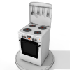 Oven-科技-家用电器-VR/AR模型-3D城