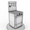 Oven-科技-家用电器-VR/AR模型-3D城