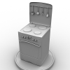 Oven-科技-家用电器-VR/AR模型-3D城