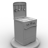 Oven-科技-家用电器-VR/AR模型-3D城