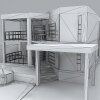 白沙瓦大学的房子-建筑-基础设施-VR/AR模型-3D城