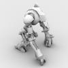 机器狗-角色人体-角色-VR/AR模型-3D城