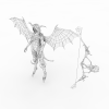 女恶魔-角色人体-角色-VR/AR模型-3D城