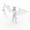 女恶魔-角色人体-角色-VR/AR模型-3D城