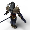 Kimahri Ronso角色-角色人体-角色-VR/AR模型-3D城