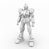 SD高达-角色人体-角色-VR/AR模型-3D城