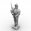 骑士-文体生活-艺术品-VR/AR模型-3D城