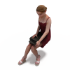 女人-角色人体-女人-VR/AR模型-3D城