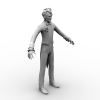 Joker-角色人体-角色-VR/AR模型-3D城