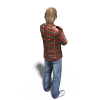 男人-角色人体-男人-VR/AR模型-3D城