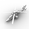 Tiger Helicopter战斗直升机-飞机-直升机-VR/AR模型-3D城