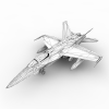 飞机-飞机-军事飞机-VR/AR模型-3D城