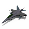 飞机-飞机-军事飞机-VR/AR模型-3D城