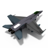 飞机-飞机-军事飞机-VR/AR模型-3D城