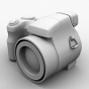 索尼H7单反相机-科技-数码产品-VR/AR模型-3D城