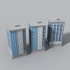 公寓-建筑-住宅-VR/AR模型-3D城