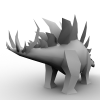 剑龙-动植物-古生物-VR/AR模型-3D城
