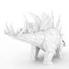 剑龙-动植物-古生物-VR/AR模型-3D城