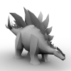 剑龙-动植物-古生物-VR/AR模型-3D城
