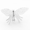 宠物蝴蝶-角色人体-角色-VR/AR模型-3D城