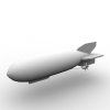 飞艇-飞机-其它-VR/AR模型-3D城