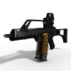 G36C卡宾枪-军事-枪炮-VR/AR模型-3D城
