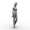 冰冰-角色人体-角色-VR/AR模型-3D城