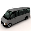 大型面包车-汽车-其它-VR/AR模型-3D城